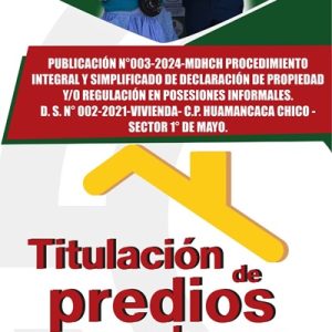 TITULACIÓN DE PREDIOS URBANOS