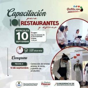 CAPACITACIÓN GASTRONÓMICA