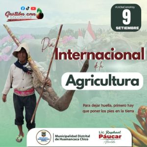 DIA INTERNACIONAL DE LA AGRICULTURA 🌱