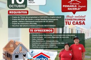 CHARLA INFORMATIVA SOBRE TECHO PROPIO