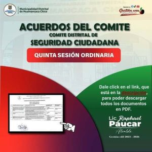 ACUERDOS 5.ª SESIÓN CODISEC