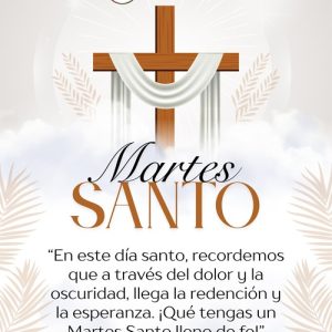 🕊️ Reflexión de Martes Santo: Que la luz divina ilumine tu camino ✨🙏
