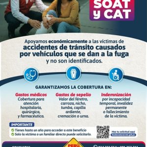 📢 ¡ATENCIÓN VECINO! ¿Víctima de un accidente y el vehículo se dio a la fuga? Conoce el Fondo de Compensación SOAT y CAT 🚑🛡️
